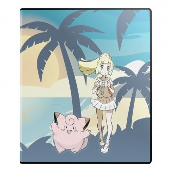 Lillie and Clefairy 9 kišenių albumas Pokémon Ultra Pro